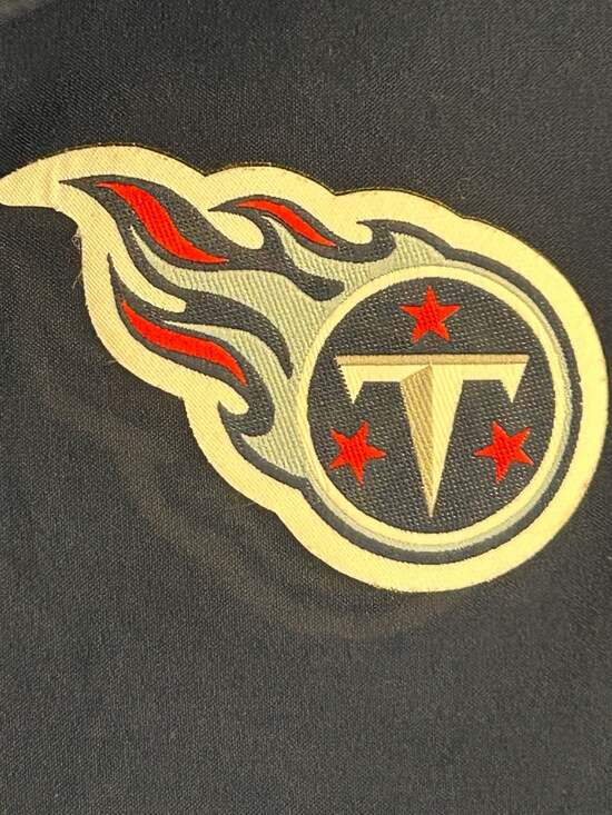 Nike Dri-FIT On-Field Tennessee Titans Navy Sideline Performance Polo - Picture 4 of 7